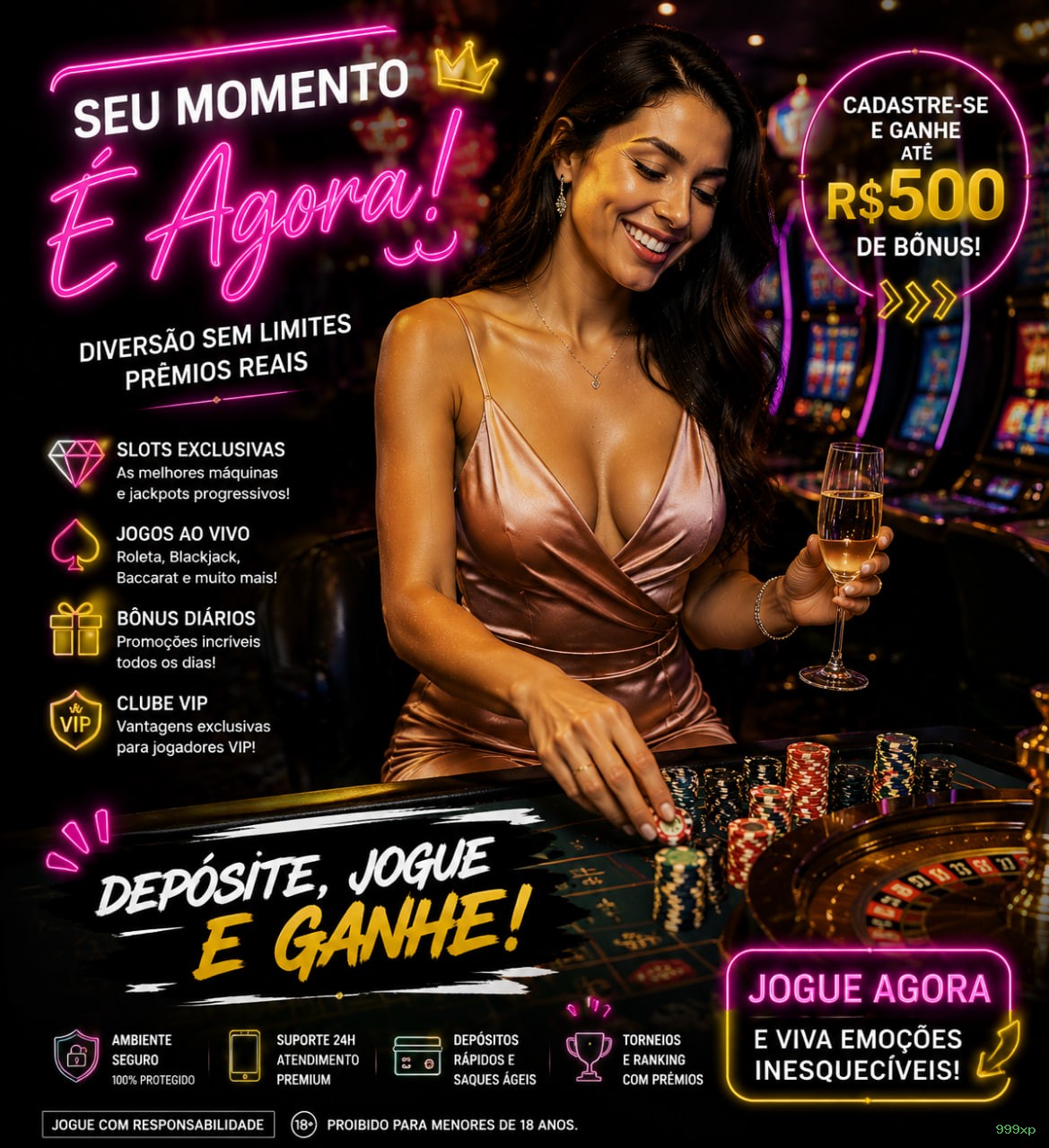 Dealers profissionais da 999xp